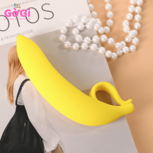 Chuối Silicon Mềm, Nhỏ Gọn, Dễ Vệ Sinh Dành Cho Nữ