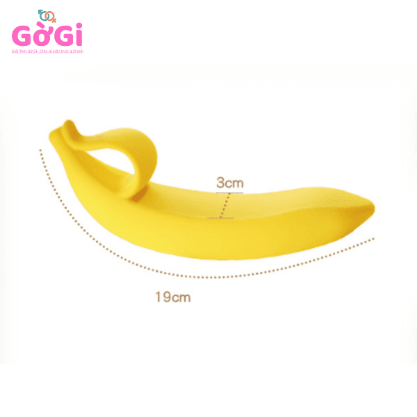 Chuối Silicon Mềm, Nhỏ Gọn, Dễ Vệ Sinh Dành Cho Nữ