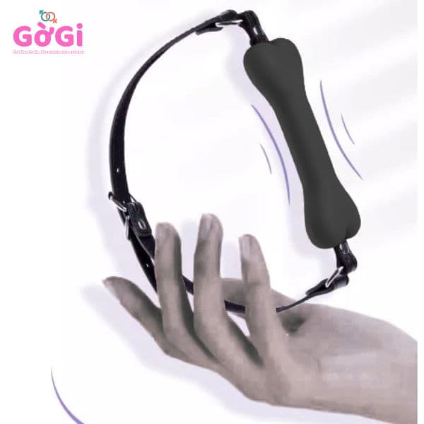 Dây đeo ngậm miệng SM hình xương bằng silicon dành cho nam và nữ nô lệ