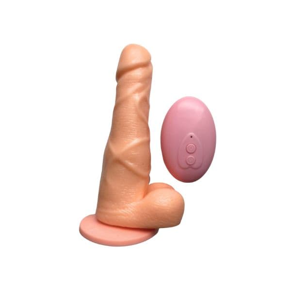 (Rung cực mạnh) Dương vật giả tự động ngoáy – rung mạnh nhiều tốc độ, điều khiển cầm tay
