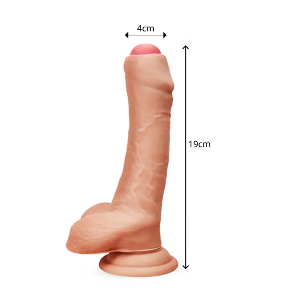 Dương vật giả dính tường Yeain Cam 8.2"
