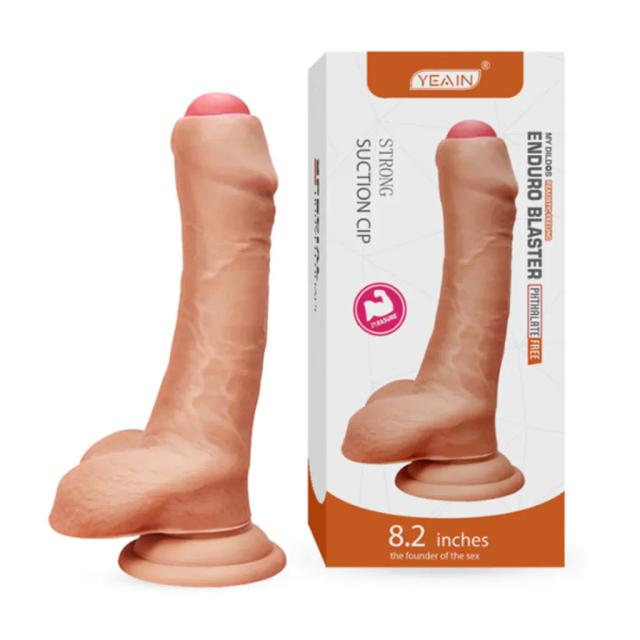 Dương vật giả dính tường Yeain Cam 8.2"