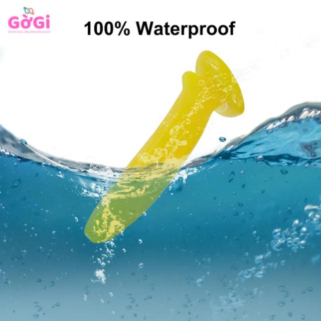 Dương Vật Giả Silicone Hình Chuối Có Đế Hút