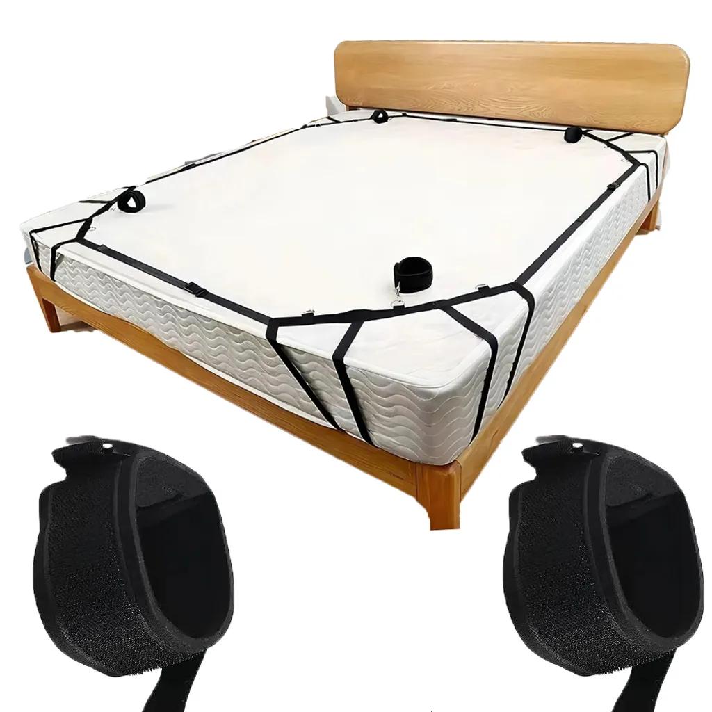 Bộ Dây Trói BDSM Điều Chỉnh Đa Điểm