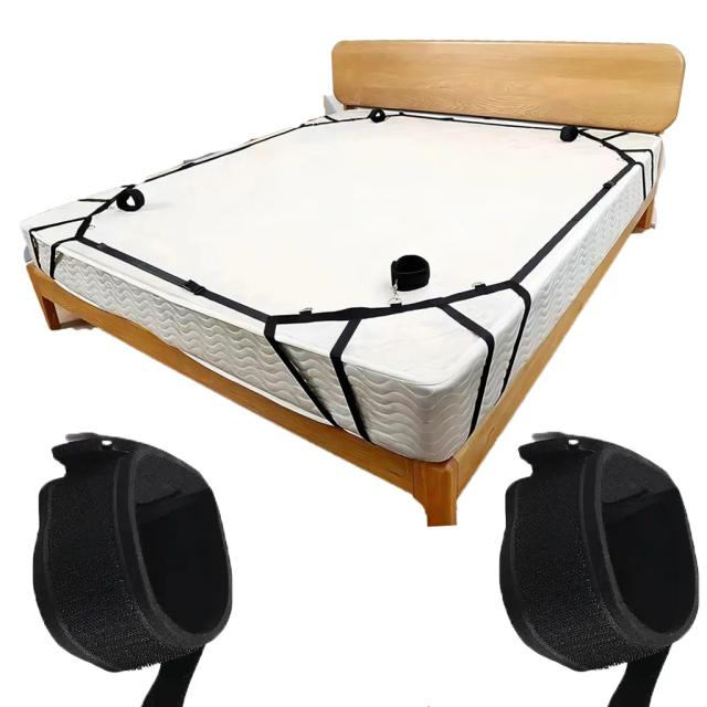 Bộ Dây Trói BDSM Điều Chỉnh Đa Điểm