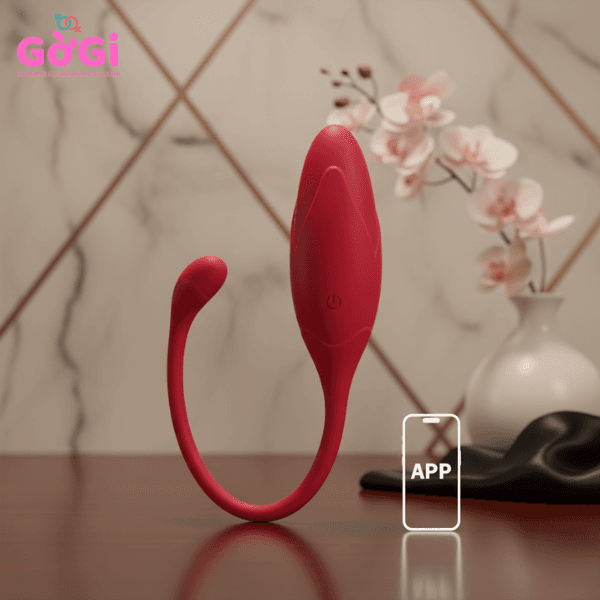 Máy Rung Có Thể Mặc Kín Đáo Điều Khiển Qua Điện Thoại - Silicon Lỏng, Sạc USB, Chống Nước