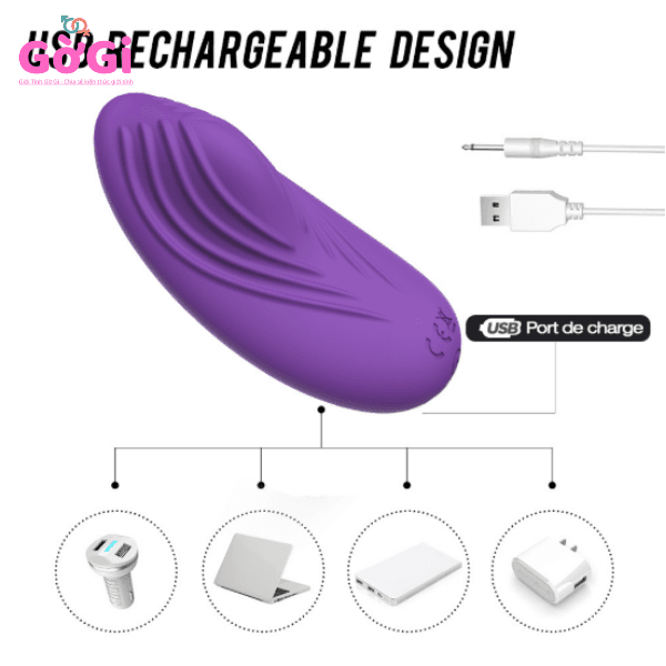 Máy Rung Có Thể Mặc (Wearable Vibrator) Điều Khiển Từ Xa