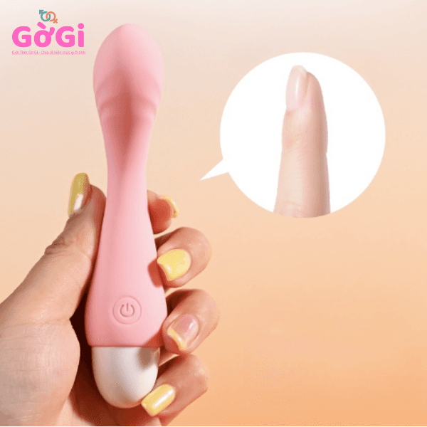 Máy Rung Mini Kín Đáo 10 Tần Số, Sạc USB Ẩn, Chống Nước Cho Nữ