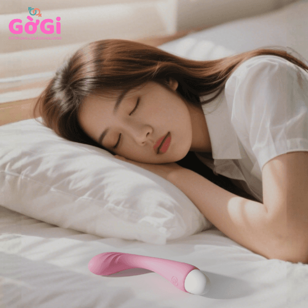 Máy Rung Mini Kín Đáo 10 Tần Số, Sạc USB Ẩn, Chống Nước Cho Nữ