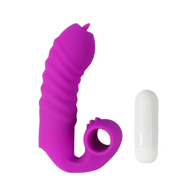 Bao Đeo Ngón Tay Rung Silicone – Finger Vibrator Kích Thích Điểm C