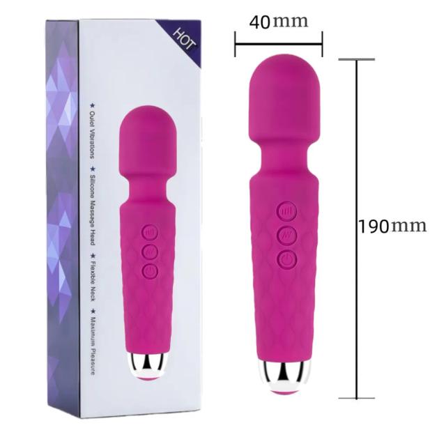 Chày rung cao cấp 20 tần số sang trọng, đồ chơi tình dục dành cho nữ