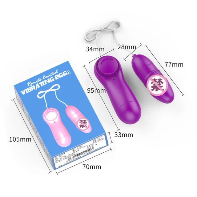 Trứng Rung Mini 1 Chế Độ – Thiết Kế Nhỏ Gọn Dạng Đầu Tròn, Dùng Pin