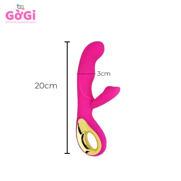 Máy rung kích thích điểm G thế hệ 2 thiết bị tình dục dành cho nữ pin sạc màu đỏ