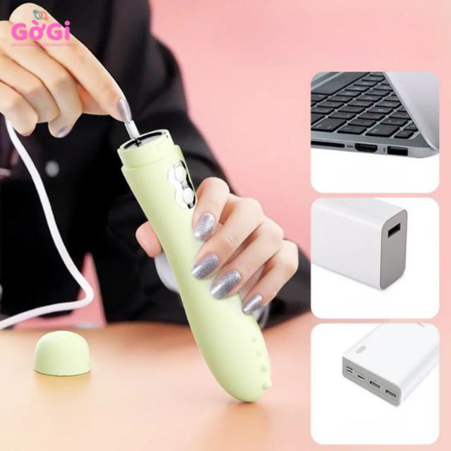 Máy Rung Massage Điểm G 12 Chế Độ Sạc USB – Đầu Rung Có Gai Kích Thích