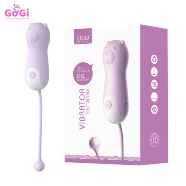 Trứng Rung Mini Cute 10 Chế Độ Siêu Êm, Silicon Mềm, Sạc USB