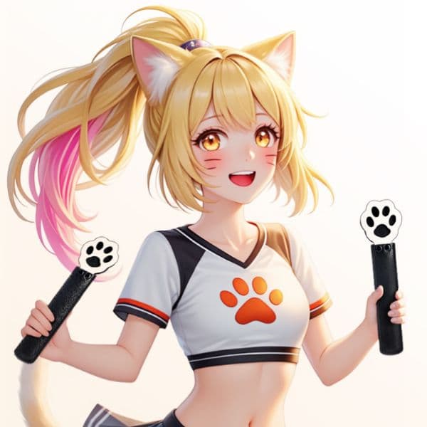 Vợt gợi cảm - kiểu vuốt mèo phong cách SM roi da hình phạt thay cho bạn gái