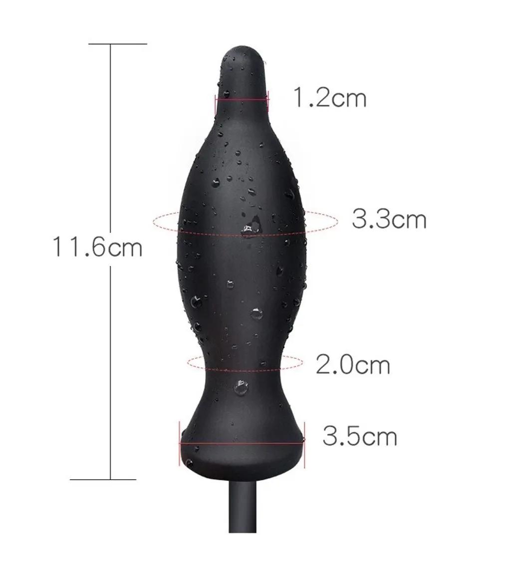 Plug Bơm Hơi Rung 10 Chế Độ