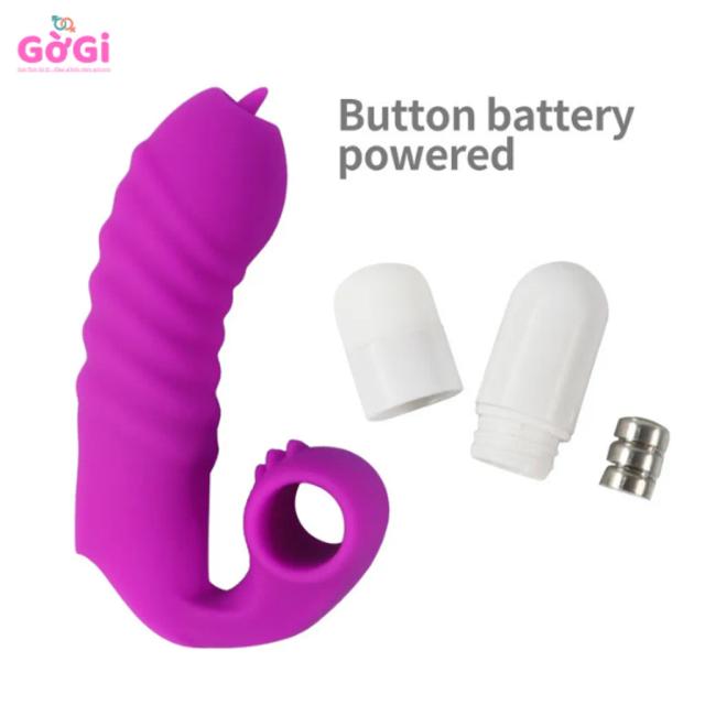 Bao Đeo Ngón Tay Rung Silicone – Finger Vibrator Kích Thích Điểm C