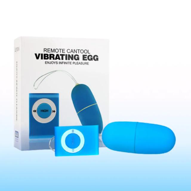 Trứng Rung Điều Khiển 20 Chế Độ – Remote Không Dây, Dạng Tròn