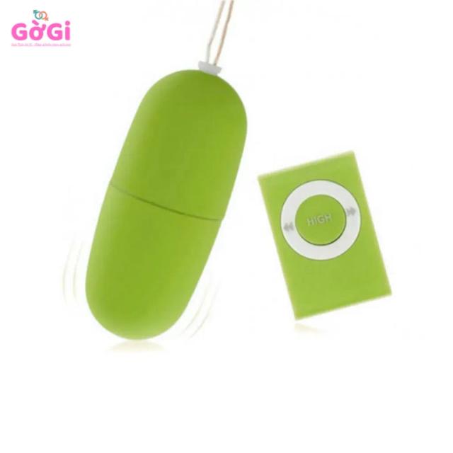 Trứng Rung Điều Khiển 20 Chế Độ – Remote Không Dây, Dạng Tròn