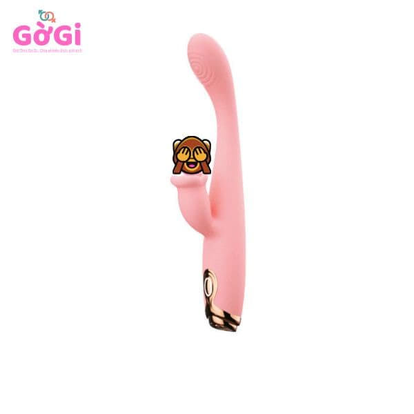 Máy rung liếm lưỡi thế hệ thứ hai sưởi ấm vào cơ thể rung động massage không tiếng ồn