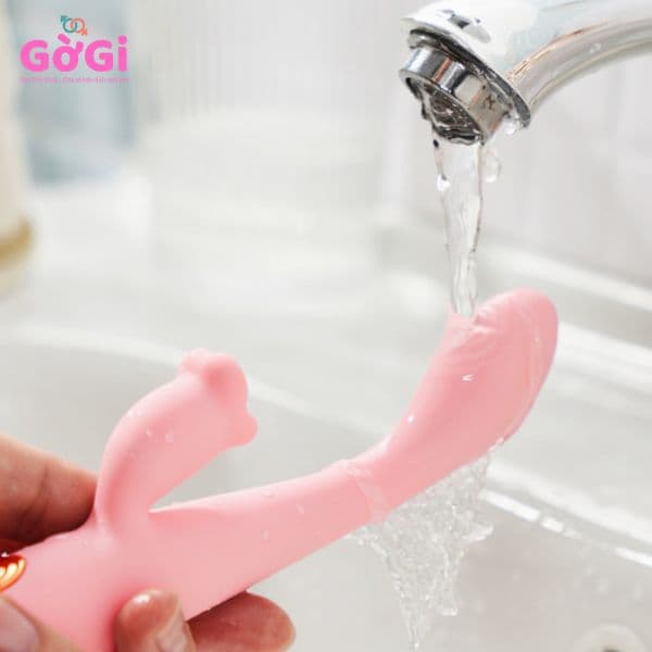 Máy rung liếm lưỡi thế hệ thứ hai sưởi ấm vào cơ thể rung động massage không tiếng ồn