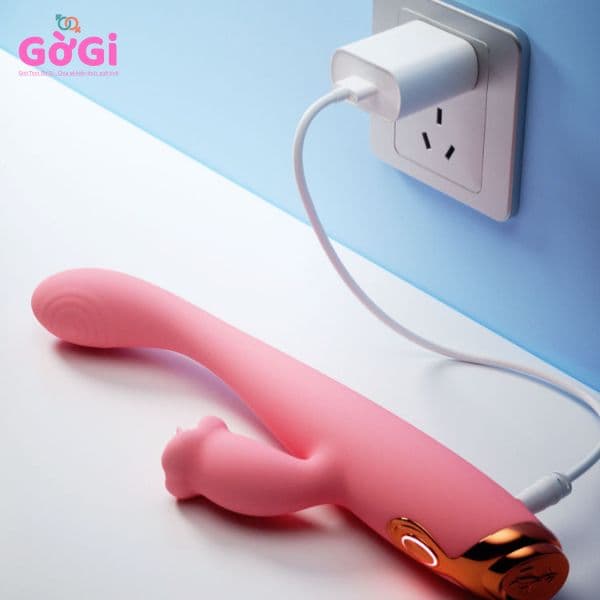 Máy rung liếm lưỡi thế hệ thứ hai sưởi ấm vào cơ thể rung động massage không tiếng ồn