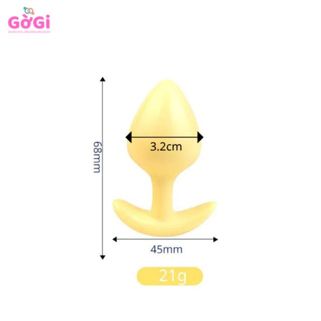 Nút Silicon Mềm Màu Vàng
