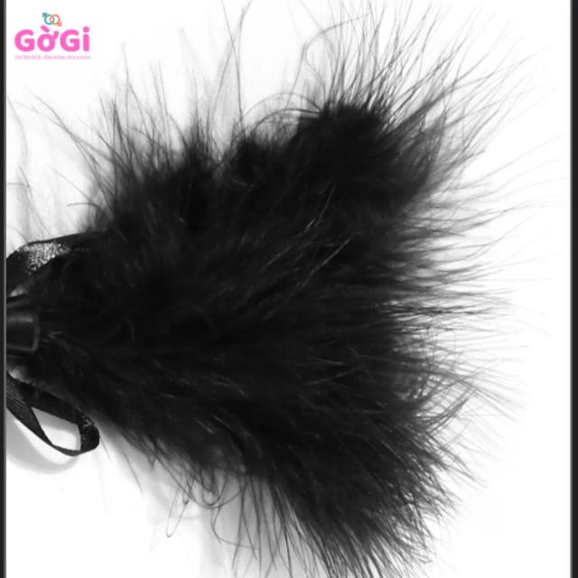 ROI Da 2 Đầu Lông & Da BDSM Mềm Mại & Mạnh Mẽ, Dài 49cm