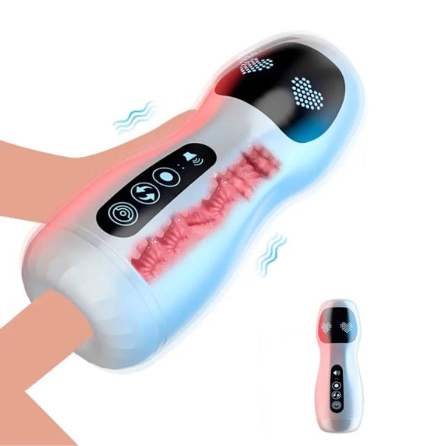 Cốc thủ dâm cao cấp tự động cảm biến rên kèm tai nghe