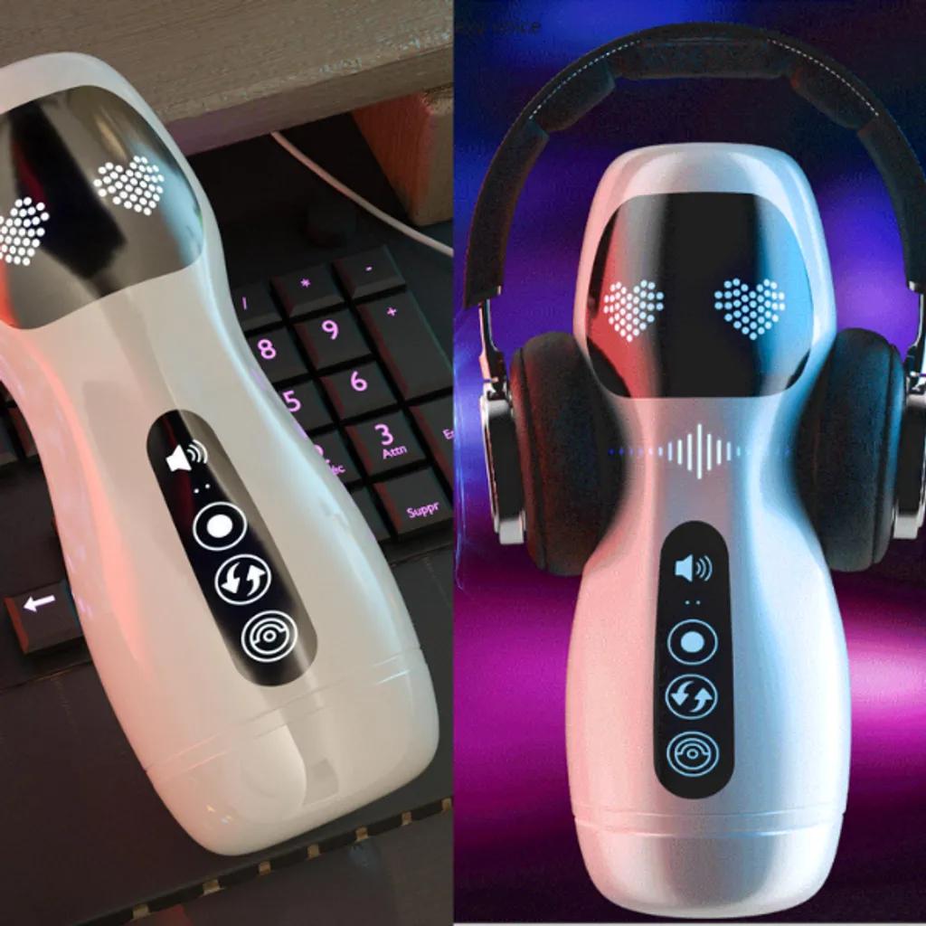 Cốc thủ dâm rung rên cảm biến tự động rên theo hành động