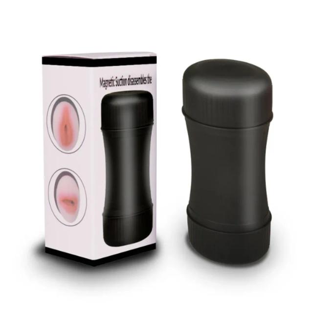 Cốc thủ dâm 2 đầu mô phỏng miệng và âm đạo