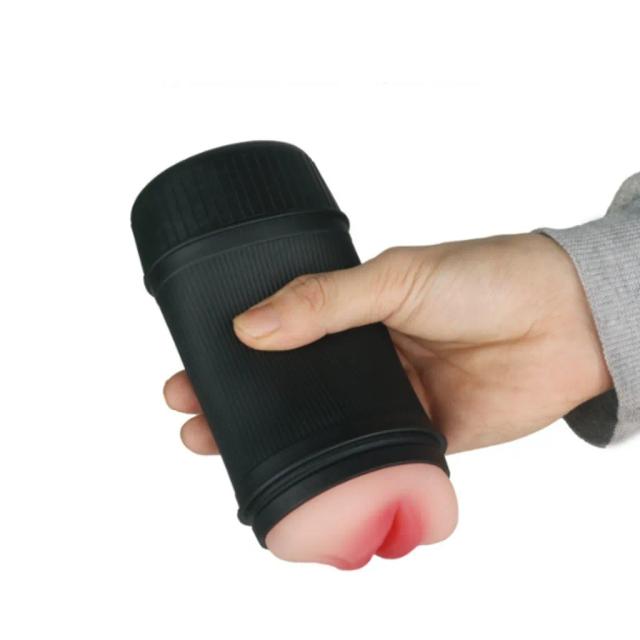 Cốc thủ dâm 2 đầu mô phỏng miệng và âm đạo