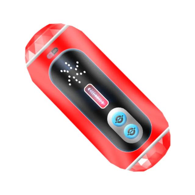 Cốc thủ dâm 2 đầu 18cm – Miệng & Âm đạo TPE mềm