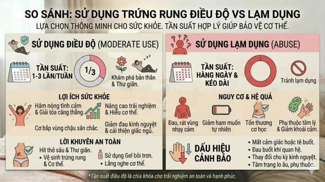 Có nên dùng trứng rung thường xuyên không? Góc nhìn thực tế & khoa học