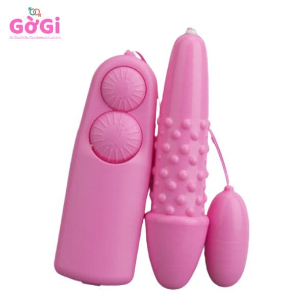 Trứng rung đôi có gai màu hồng