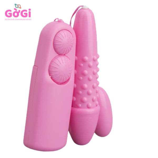 Trứng rung đôi có gai màu hồng