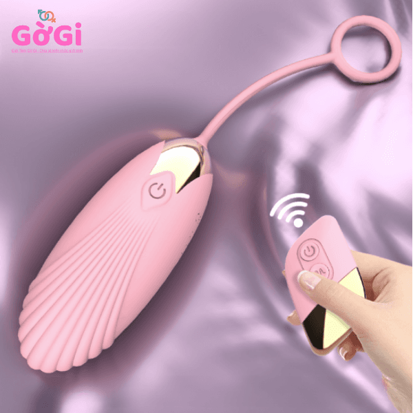 Trứng Rung Điều Khiển Từ Xa Hình Vỏ Sò (Shell Vibrating Egg)