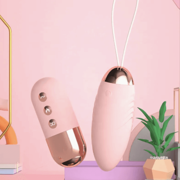 Trứng rung điều khiển từ xa, phiên bản cao cấp có làm ấm