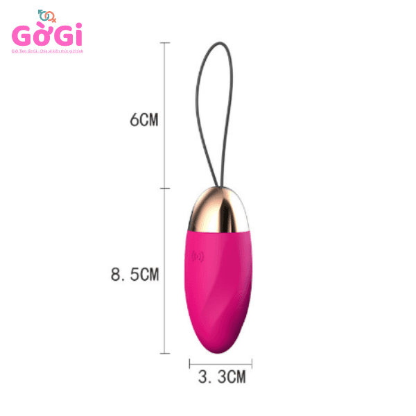 Trứng Rung Mini (Mome Egg) Sạc USB Không Dây Đa Tần Số Mẫu R75