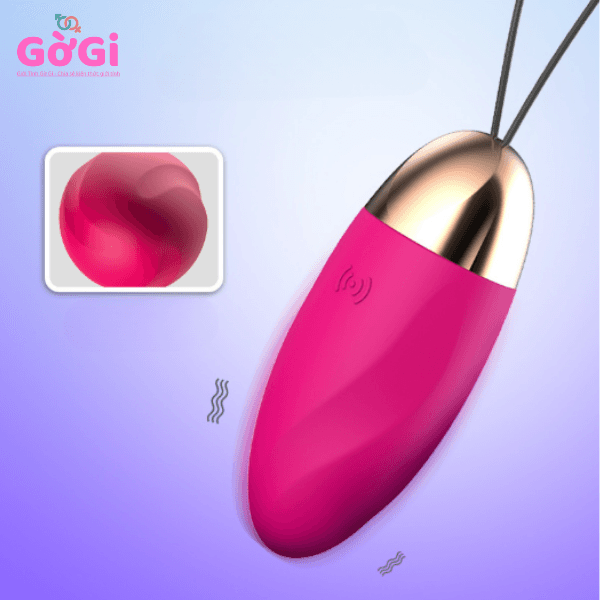 Trứng Rung Mini (Mome Egg) Sạc USB Không Dây Đa Tần Số Mẫu R75