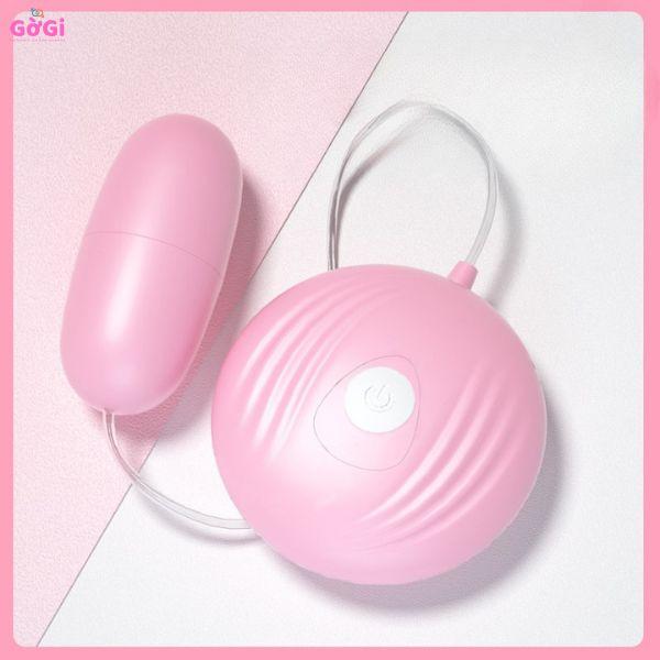 Trứng rung mini nhiều chế độ có dây nối điều khiển hình vỏ sò