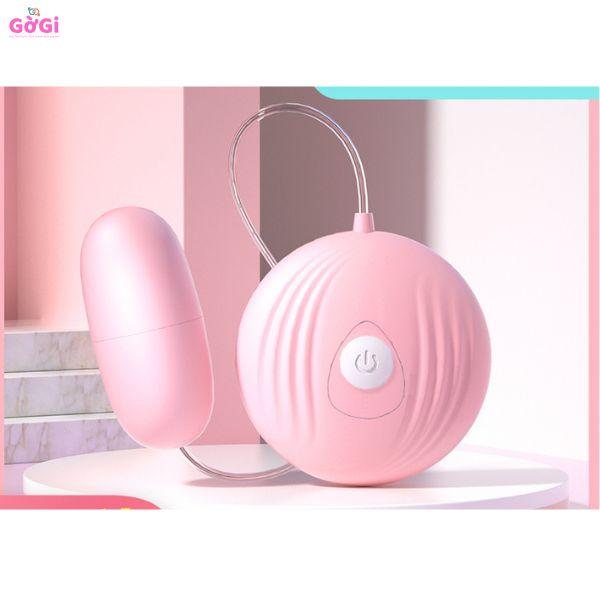 Trứng rung mini nhiều chế độ có dây nối điều khiển hình vỏ sò