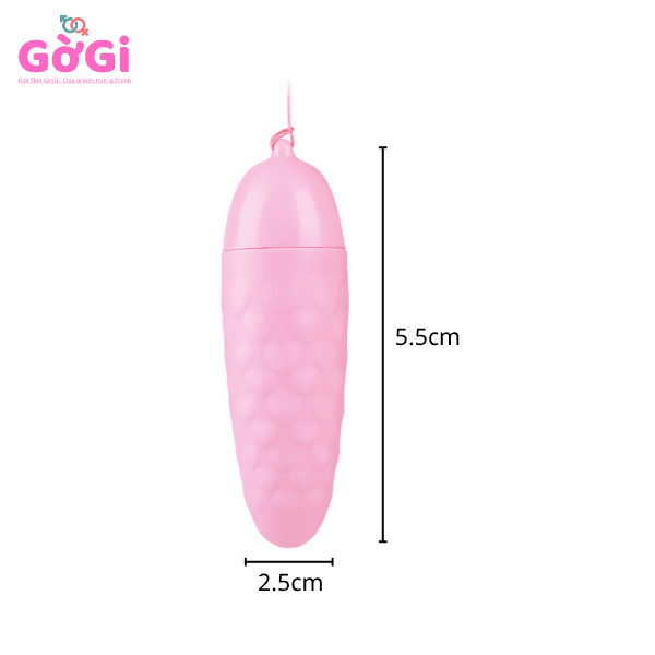 Trứng Rung Tình Yêu Mini Đơn Tần Số Dùng Pin AAA Mẫu R81